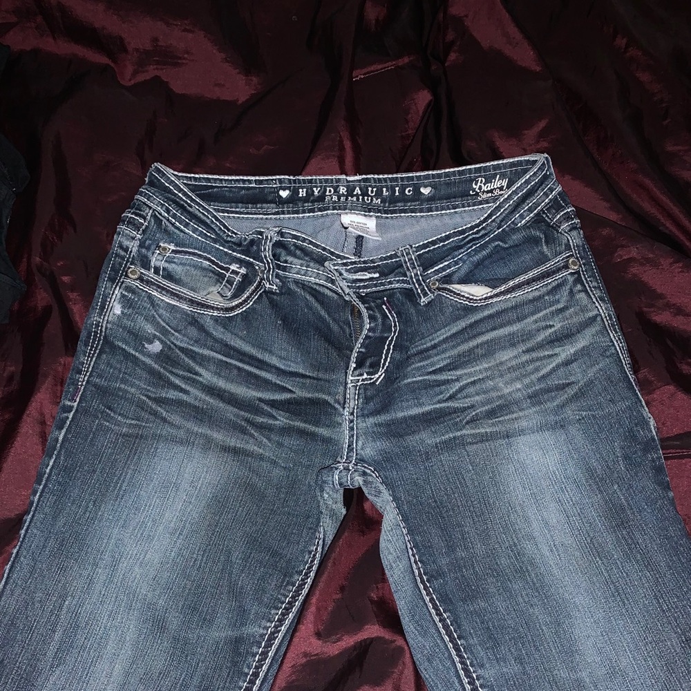 Regular Blue Jeans Slim Boot Cut